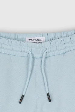 Teddy Smith Bermuda confort en tissu molletonné S-NARKY SH JR BLEU CLAIR BLEUCLAIR Best