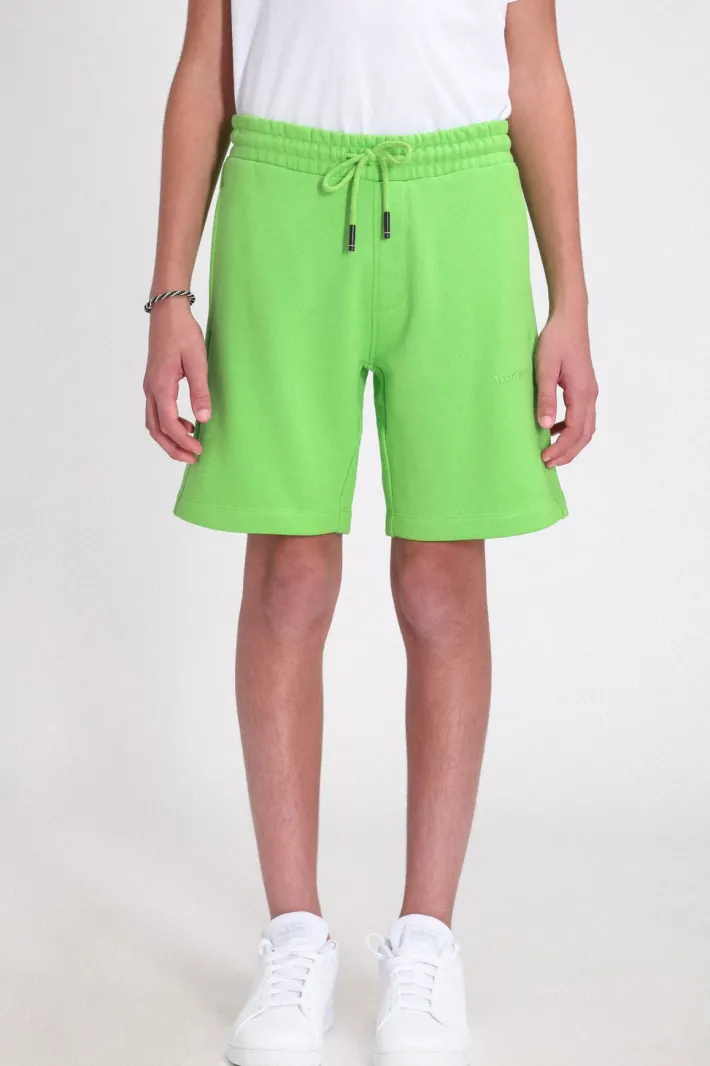 Teddy Smith Bermuda confort en tissu molletonné S-NARKY SH JR WASABI Cheap
