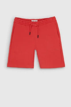 Teddy Smith Bermuda confort en tissu molletonné S-NARKY SH JR ROUGE CORAIL ROUGECORAIL Hot