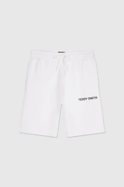 Teddy Smith Bermuda confort en tissu molletonné REQUIRED SH BLANC Fashion