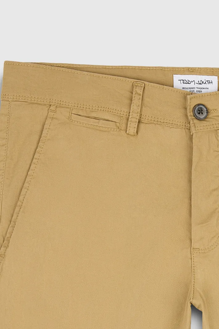 Teddy Smith Bermuda coupe chino SHORT CHINO WORKER BEIGE WORKERBEIGE Cheap