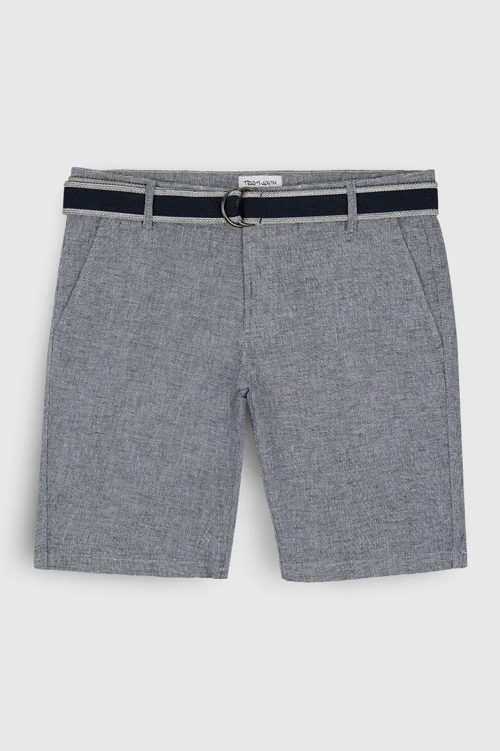 Teddy Smith Bermuda coupe chino STATON CHINO TOTAL NAVY TOTALNAVY Outlet