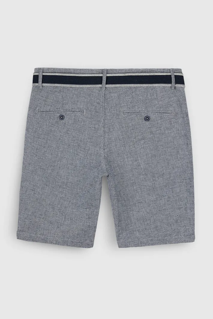 Teddy Smith Bermuda coupe chino STATON CHINO TOTAL NAVY TOTALNAVY Outlet