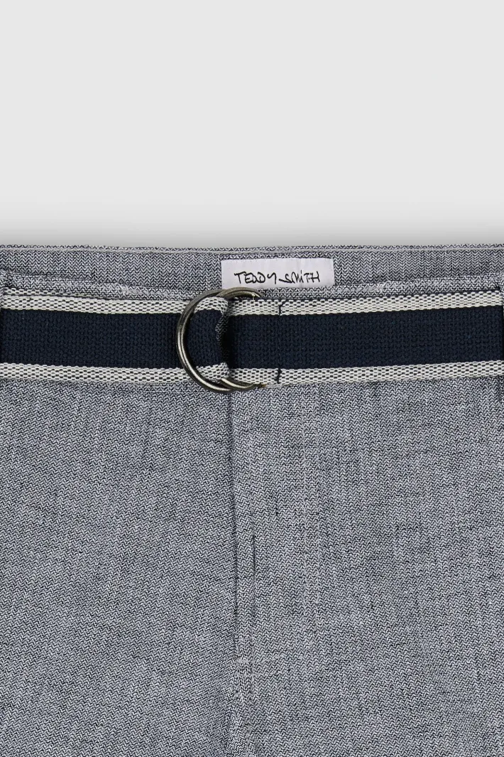Teddy Smith Bermuda coupe chino STATON CHINO TOTAL NAVY TOTALNAVY Outlet