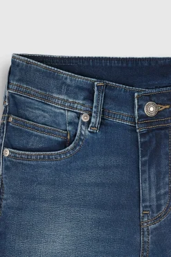 Teddy Smith Bermuda denim coupe 5 poches SCOTTY 3 JR DYE Cheap