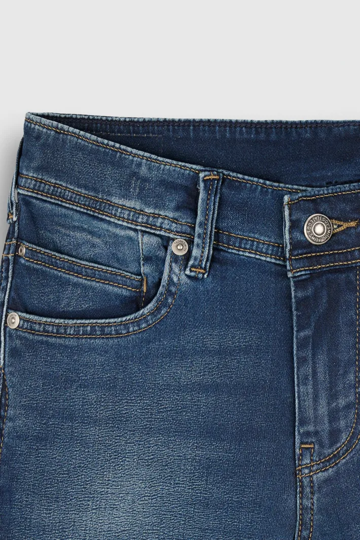 Teddy Smith Bermuda denim coupe 5 poches SCOTTY 3 JR DYE Cheap