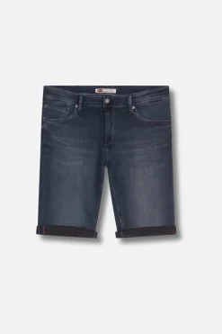 Teddy Smith Bermuda denim coupe 5 poches SCOTTY 3 REG BLUE BLACK BLUEBLACK Flash Sale