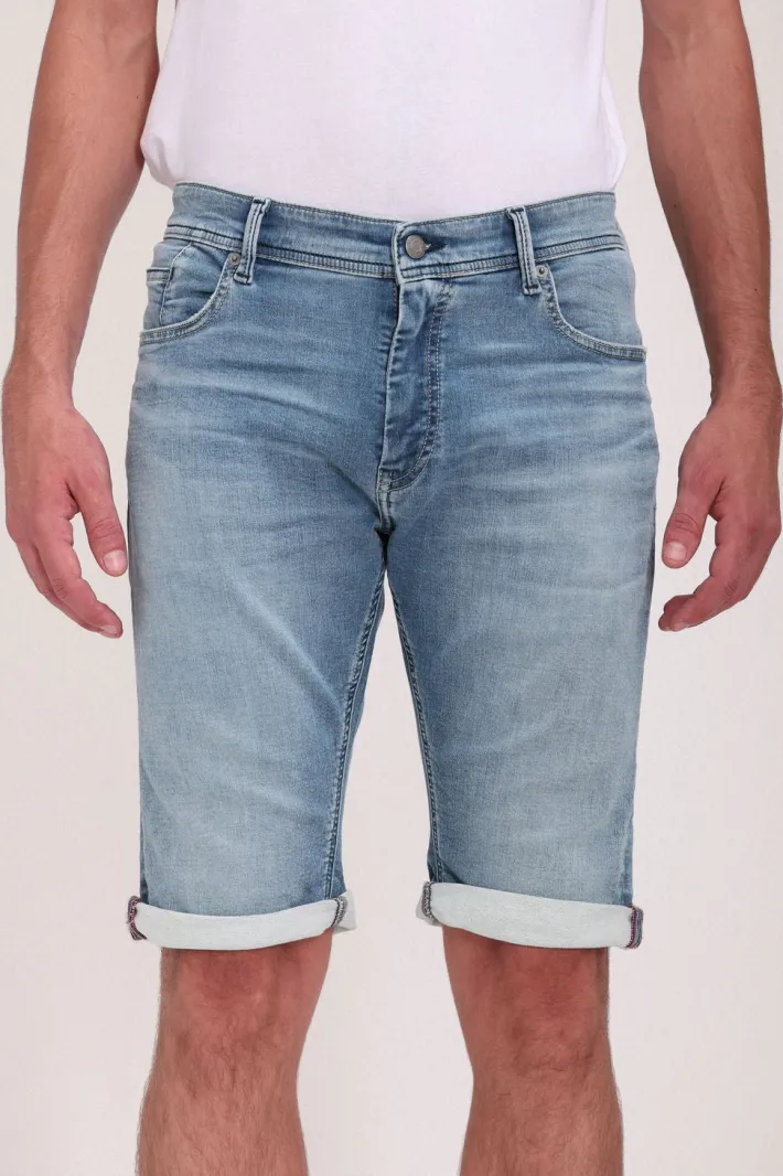 Teddy Smith Bermuda denim coupe 5 poches SCOTTY 3 REG FRIPP/INDIGO CLAIR MEDIUM FRIPP/INDIGOCLAIRMEDIUM Outlet