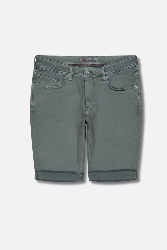 Teddy Smith Bermuda denim coupe 5 poches SCOTTY 3 REG VINTAGE KAKI VINTAGEKAKI Best