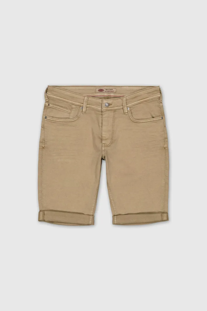 Teddy Smith Bermuda denim coupe 5 poches SCOTTY 3 REG WORKER BEIGE WORKERBEIGE Fashion