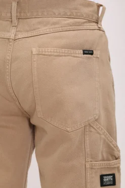 Teddy Smith Bermuda style charpentier S-CARPENTER SHO WORKER BEIGE Cheap