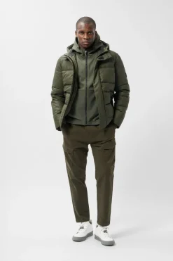 Teddy Smith Blouson B-REAK DEEP KAKI DEEPKAKI Flash Sale