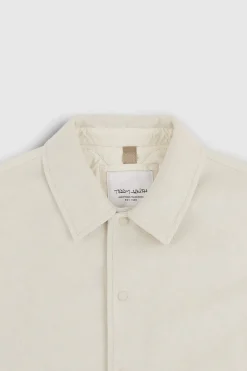Teddy Smith Blouson B-ZACKO WARM BLANC IVOIRE CHINE Outlet