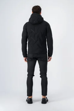 Teddy Smith Blouson effet matelassé à capuche JERK CHARBON Discount