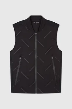 Teddy Smith Blouson effet matelassé sans manches JERKO CHARBON Best