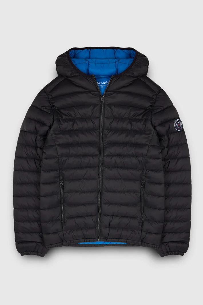 Teddy Smith Blouson léger avec capuche BLIGHTER NOIR Fashion