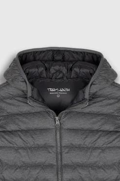 Teddy Smith Blouson léger BLIGHTER JR MELANGE BLACK MELANGEBLACK Clearance