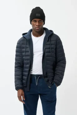 Teddy Smith Blouson léger col montant BLIGHT TOTAL NAVY TOTALNAVY Store