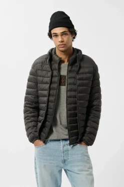 Teddy Smith Blouson léger col montant BLIGHT MINERAL KAKI MINERALKAKI Discount