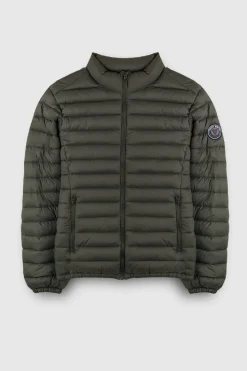 Teddy Smith Blouson léger col montant BLIGHT MINERAL KAKI MINERALKAKI Discount