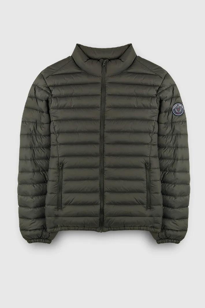 Teddy Smith Blouson léger col montant BLIGHT MINERAL KAKI MINERALKAKI Discount