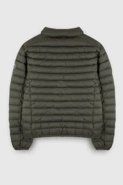 Teddy Smith Blouson léger col montant BLIGHT MINERAL KAKI MINERALKAKI Discount