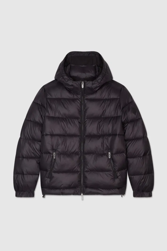 Teddy Smith Blouson matelassé avec capuche amovible LESLI CHARBON New