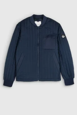 Teddy Smith Blouson matelassé avec col bombers B-EVO TOTAL NAVY Clearance