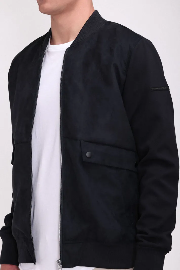 Teddy Smith Blouson zippé type bombers B-KERRY DARK NAVY Best