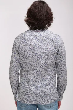 Teddy Smith Chemise à pinces avec col français CARTON ML BLANC/FLORAL Cheap