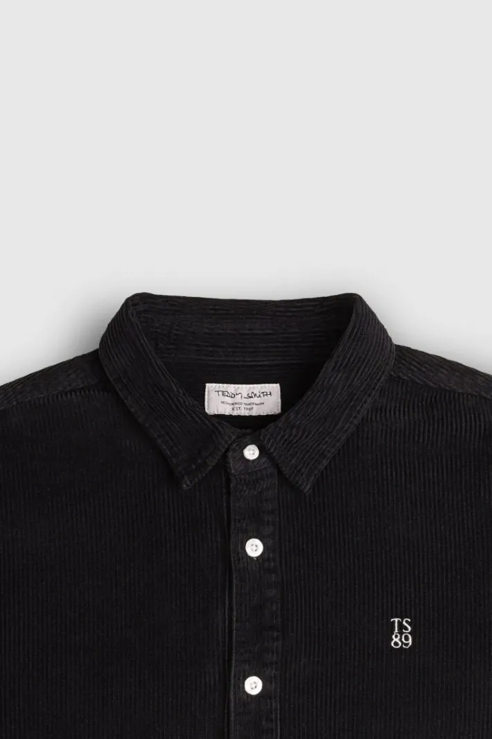 Teddy Smith Chemise C-ELTON ML TOTAL NAVY Flash Sale