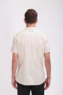 Teddy Smith Chemise CUT MC MIDDLE WHITE MIDDLEWHITE Sale