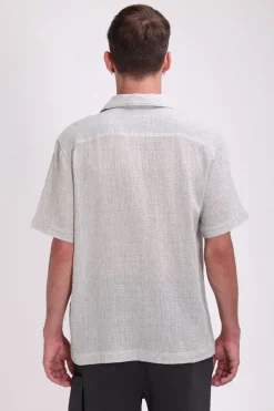 Teddy Smith Chemise droite manches courtes C-SELIM MC BLANC IVOIRE CHINE BLANCIVOIRECHINE Sale