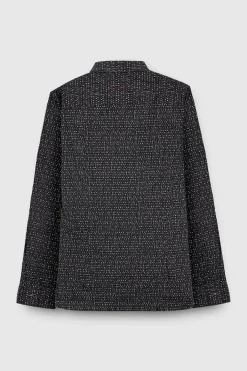 Teddy Smith Chemise manches longues CARTON ML CHARBON/MOTIF 1 CHARBON/MOTIF1 Flash Sale