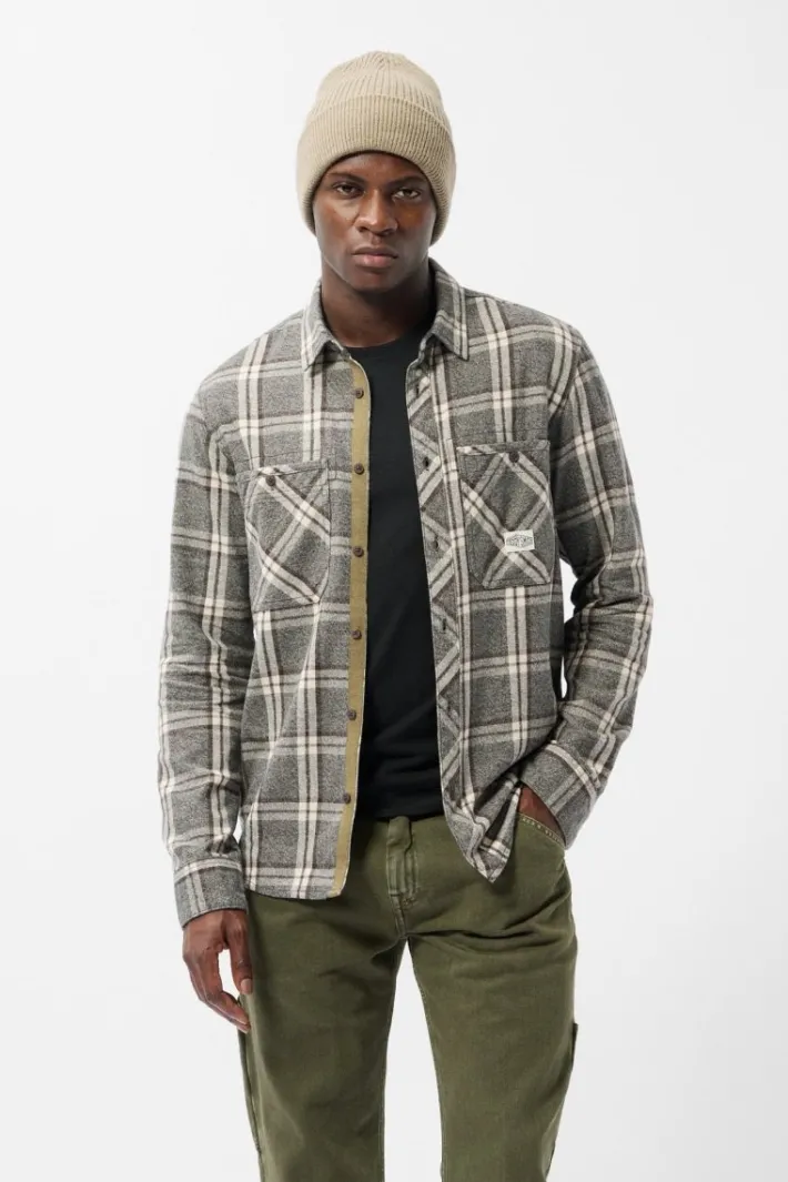 Teddy Smith Chemise manches longues en twill TRENT ML MELANGE BLACK MELANGEBLACK Store