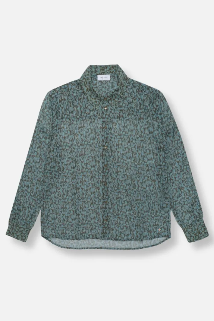 Teddy Smith Chemise manches longues fluide C-LARA SWEET JUNGLE SMALL PRINT SWEETJUNGLESMALLPRINT Shop