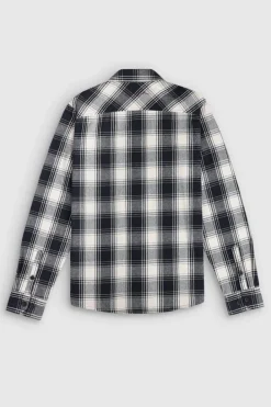 Teddy Smith Chemise manches longues flanelle à carreaux TURNEL ML TOTAL NAVY TOTALNAVY Discount