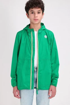Teddy Smith Coupe-vent déperlant B-HORTEN JR ELECTRIC GREEN ELECTRICGREEN Hot