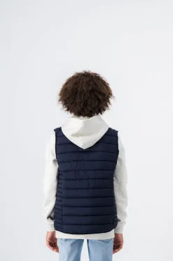 Teddy Smith Doudoune matelassée sans manches B-TERRY JR TOTAL NAVY TOTALNAVY Fashion