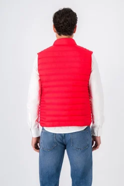Teddy Smith Doudoune sans manches à col montant B-TERRY TRUE RED TRUERED Hot