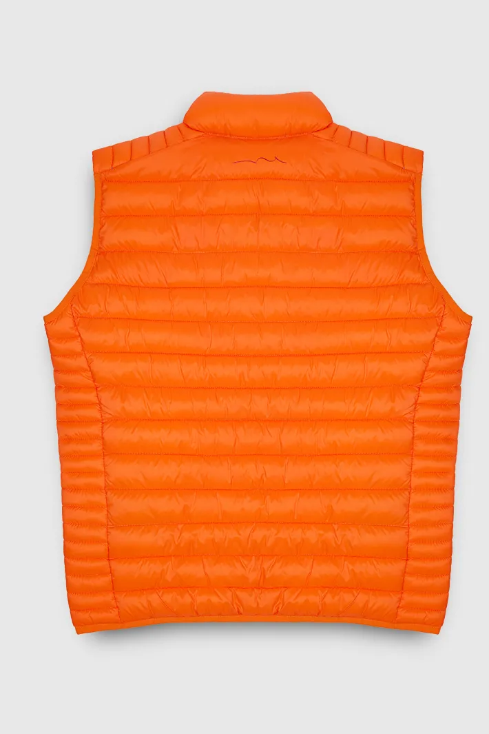 Teddy Smith Doudoune sans manches à col montant B-TERRY TANGERINE Fashion
