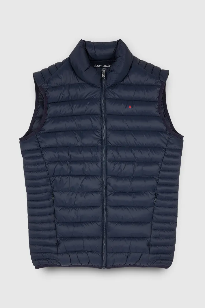 Teddy Smith Doudoune sans manches col montant B-TERRY TOTAL NAVY TOTALNAVY Hot