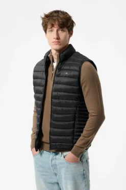 Teddy Smith Doudoune sans manches col montant B-TERRY NOIR Discount