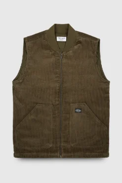 Teddy Smith Gilet G-AMERY ZIP MILITARY KAKI MILITARYKAKI Cheap