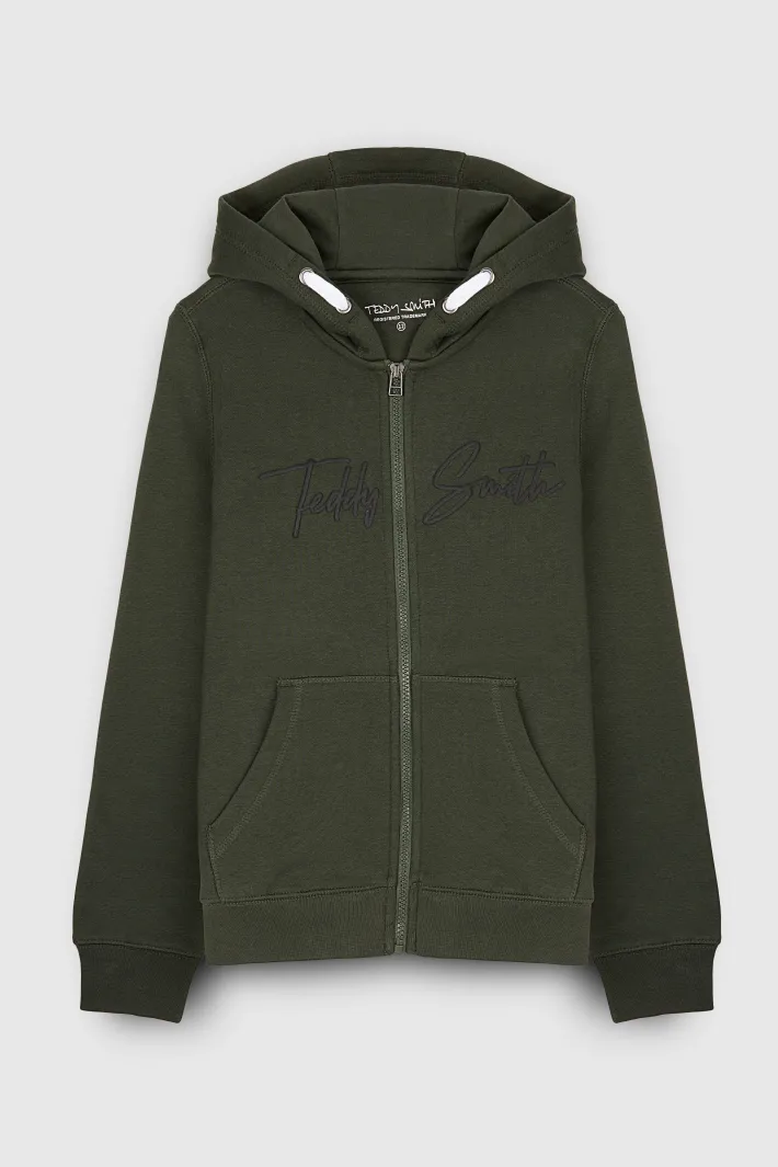 Teddy Smith Gilet GICLASS EVAN HZ DEEP KAKI DEEPKAKI Outlet