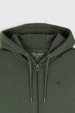 Teddy Smith Gilet GICLASS JIM HZ MILITARY KAKI MILITARYKAKI Shop