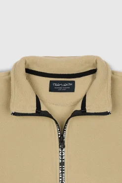 Teddy Smith Gilet G-IZEO ZIP JR BEIGE STONE Outlet