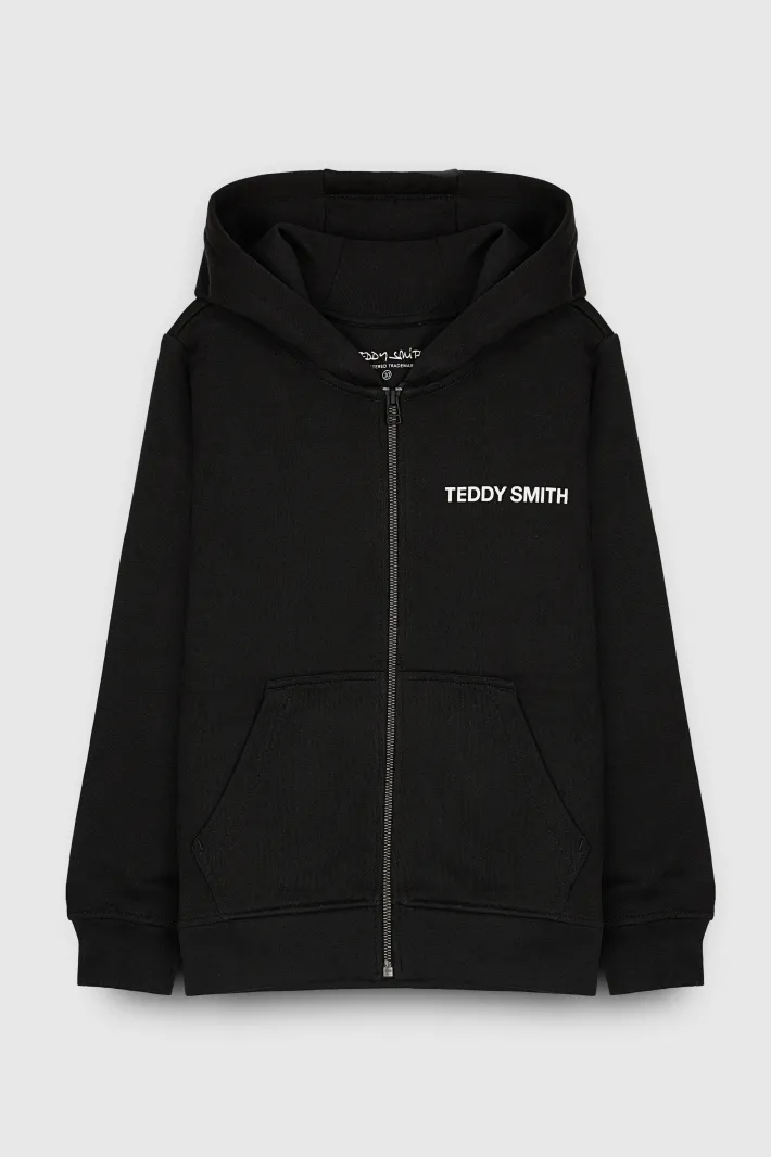 Teddy Smith Gilet G-REQUIRED HOOD CHARBON Outlet