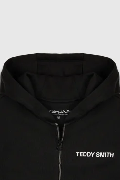 Teddy Smith Gilet G-REQUIRED HOOD CHARBON Outlet