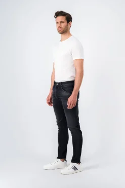 Teddy Smith Jean confort TYLER ARC TAPER NOIR Online
